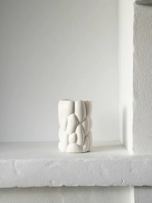 Cloud Vase, vaporous grey fra raawii