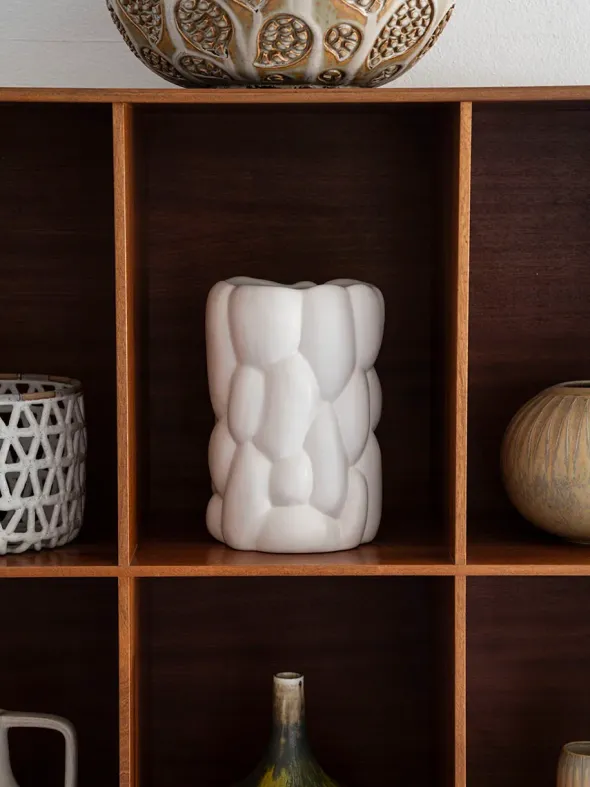 Cloud Vase, vaporous grey fra raawii
