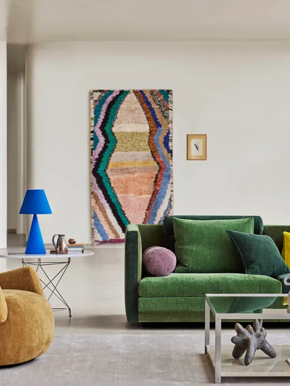 Cocoon Sofa Bloom Multi-Colour, 320 x 106 cm fra Eilersen
