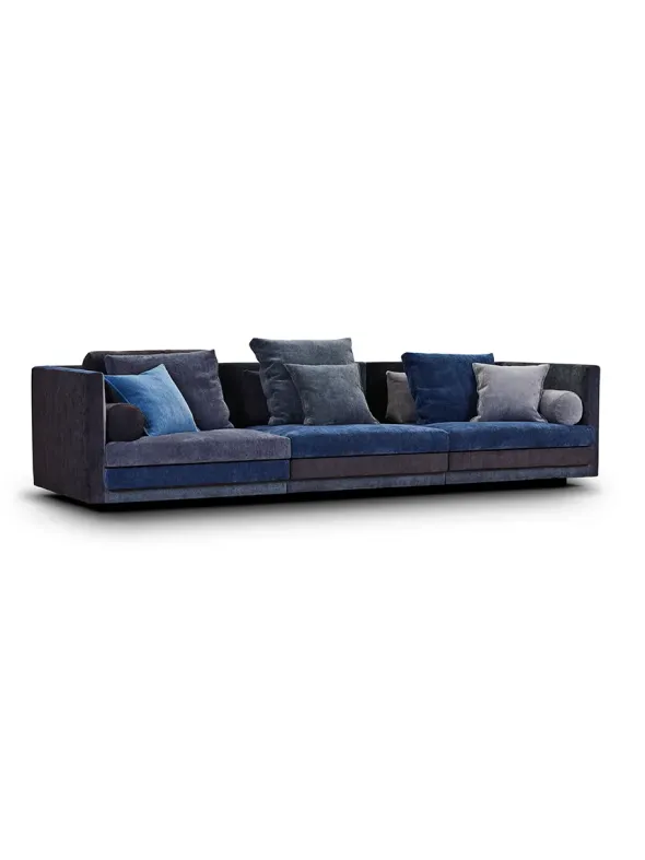 Cocoon Sofa Blues Multi-Colour, 320 x 106 cm fra Eilersen