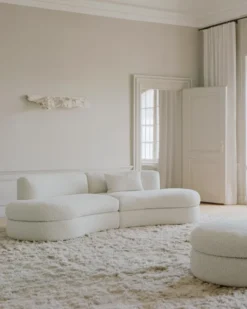 Coda sofa, configuration 7, Zink Drake fra New Works