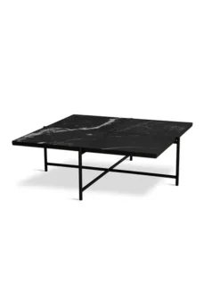 Coffee Table 90, sort marmor fra HANDVÄRK