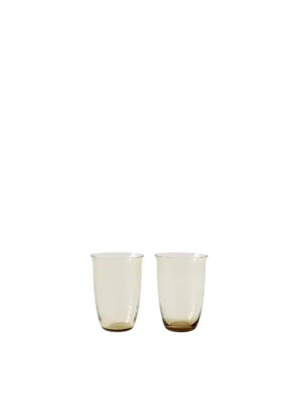 Collect Glass Amber 2 stk. fra &Tradition