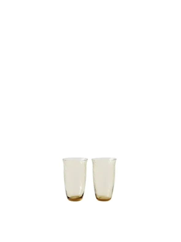 Collect Glass Amber 2 stk. fra &Tradition