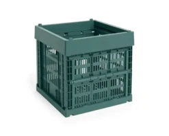 Colour Crate Cube, Dark green fra Hay