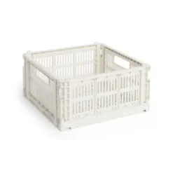 Colour Crate Medium Square, Off white fra Hay