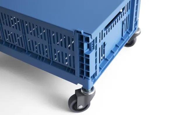 Colour crate metal låg, medium fra Hay