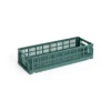 Colour Crate Mini Oblong, Dark green fra Hay