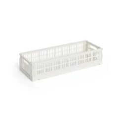 Colour Crate Mini Oblong, Off white fra Hay