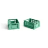 Colour Crate Mini 2 Stk., dark mint fra Hay