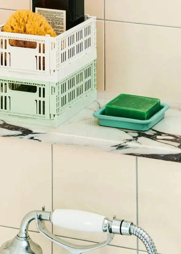 Colour Crate Mini 2 Stk., off white fra Hay
