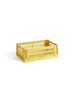 Colour crate S, dusty yellow fra Hay