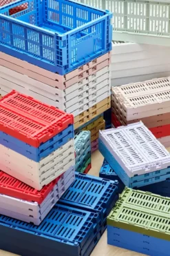 Colour crate S, lavender fra Hay