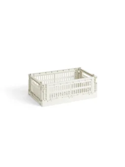 Colour crate S, off white fra Hay