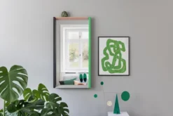 Colour Frame Mirror, medium fra Vitra