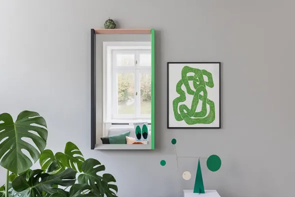 Colour Frame Mirror, medium fra Vitra
