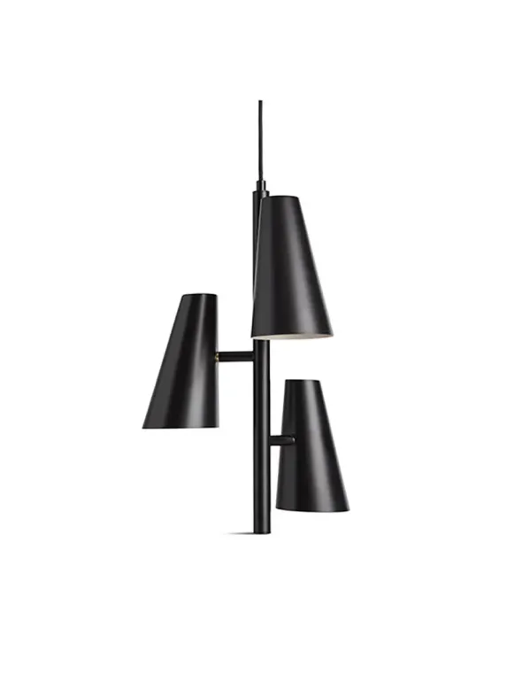 Cono Pendant w. 3 Shades fra Woud