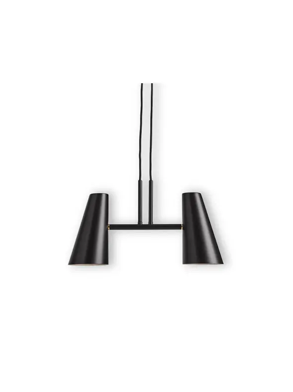 Cono Pendant w. 2 Shades fra Woud