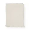 Cotton throw, Pure Ecru fra Aiayu