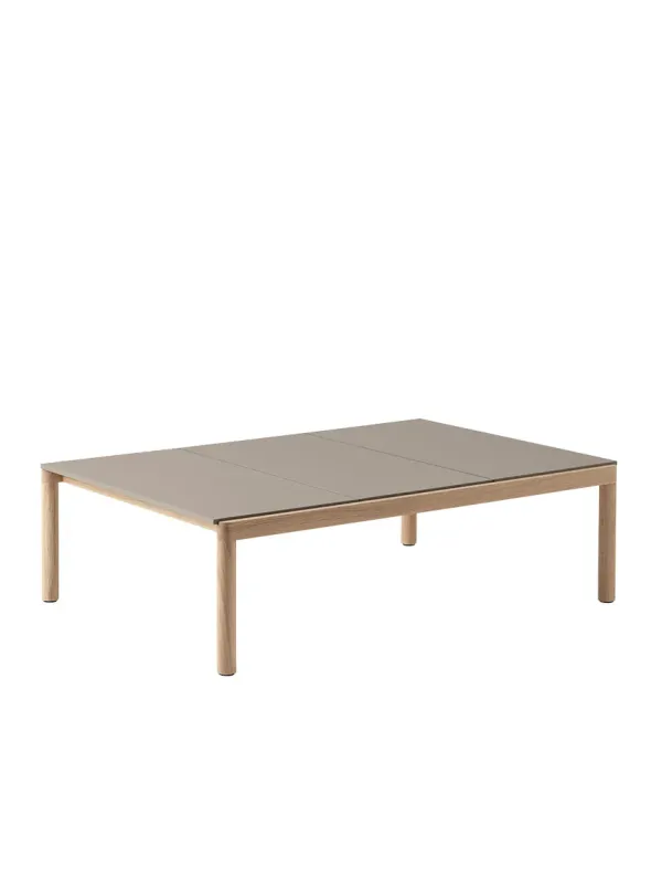 Couple Coffee Table, 120 x 84 cm fra Muuto