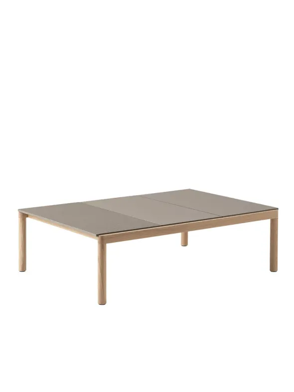 Couple Coffee Table, 120 x 84 cm fra Muuto