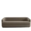 Covent Sofa Deep 3 Seater, dark taupe fra New Works
