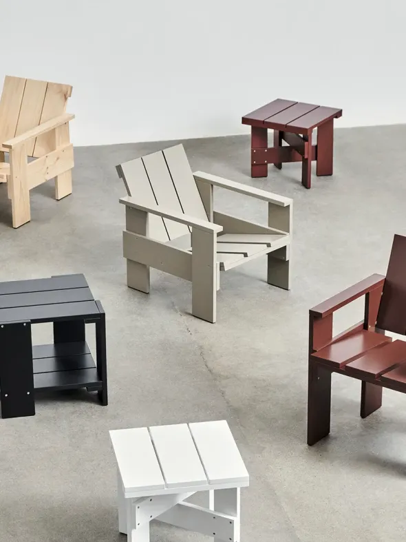 Crate Low Table fra Hay