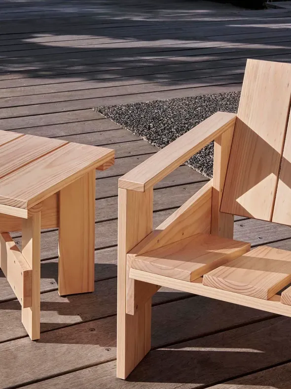 Crate Low Table fra Hay