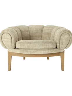 Croissant Lounge Chair, fabric fra GUBI