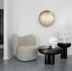 Crown Table, low burned black fra 101 Copenhagen