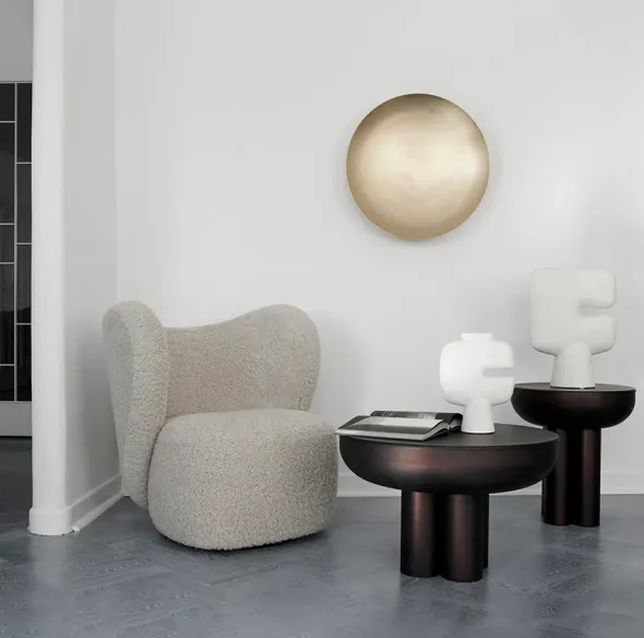 Crown Table, low burned black fra 101 Copenhagen