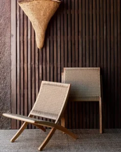 Cuba Stolen med Papirgarn fra Carl Hansen & Søn
