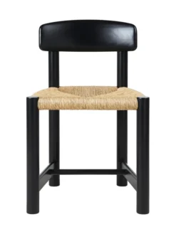 Daumiller Side Chair, black pine fra GUBI