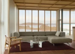 Delphi 450H, 3-personers open end og chaiselong fra Fredericia Furniture