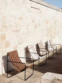 Desert Lounge Chair, sort fra Ferm Living