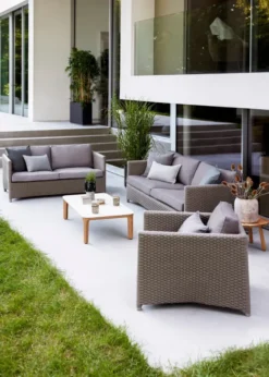 Diamond 3 pers Sofa inkl. hynde fra Cane-line