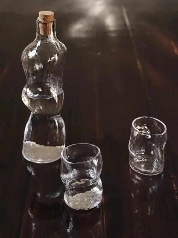 Dimple Glass, set of 2 fra Ferm Living
