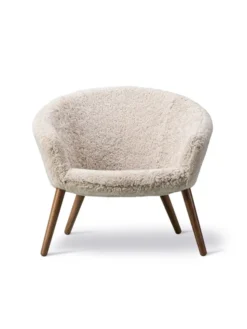Ditzel Lounge Chair, lammeskind fra Fredericia Furniture