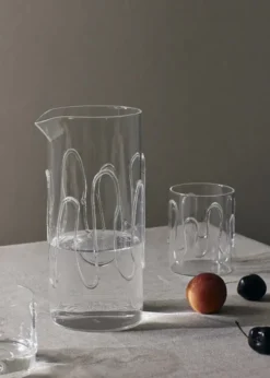 Doodle Glasses Tall, sæt á 2 stk. fra Ferm Living