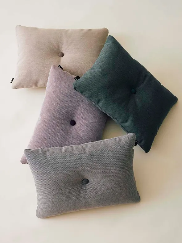 Dot Cushion Steelcut Trio fra Hay