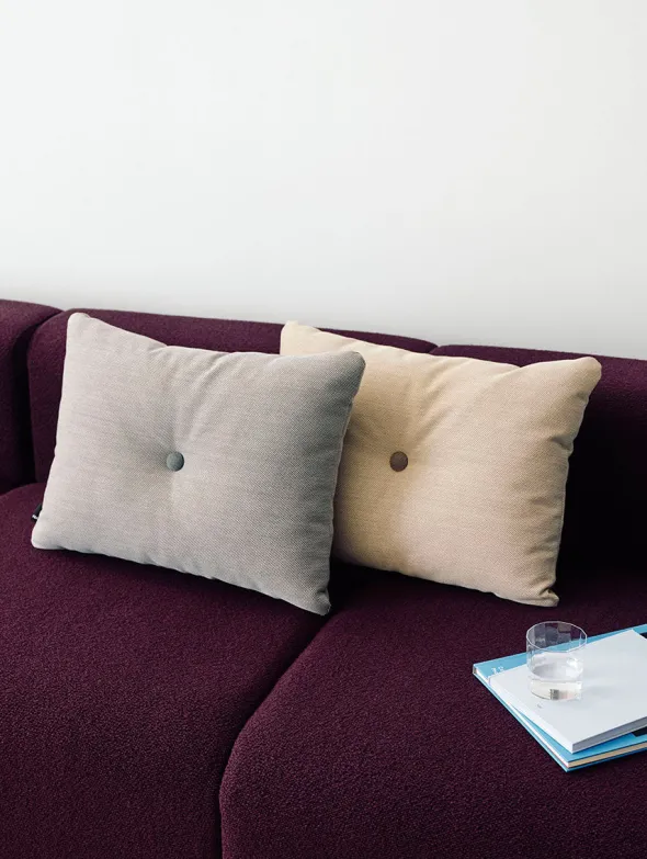 Dot Cushion Steelcut Trio fra Hay