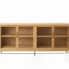 Dowry II kabinet, eg, clear glass fra Stellar Works