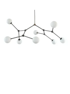 Drop Bulp Chandelier, grey fra 101 Copenhagen