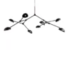 Drop Chandelier, burned black fra 101 Copenhagen