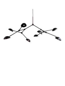 Drop Chandelier, burned black fra 101 Copenhagen