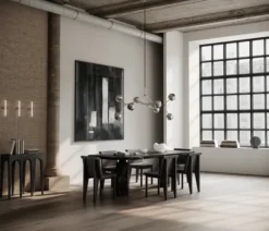 Drop Chandelier Globe, Chrome fra 101 Copenhagen