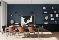 Drop Chandelier, mini burned black fra 101 Copenhagen