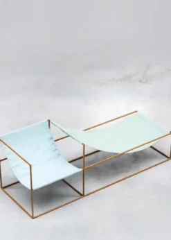 Duo Seat, blue/green fra Valerie Objects
