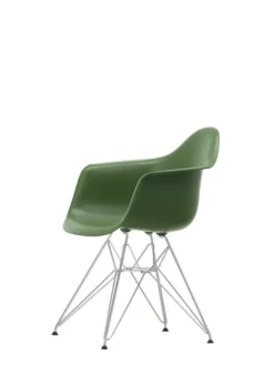 Eames Plastic Armchair DAR, forkromet fra Vitra