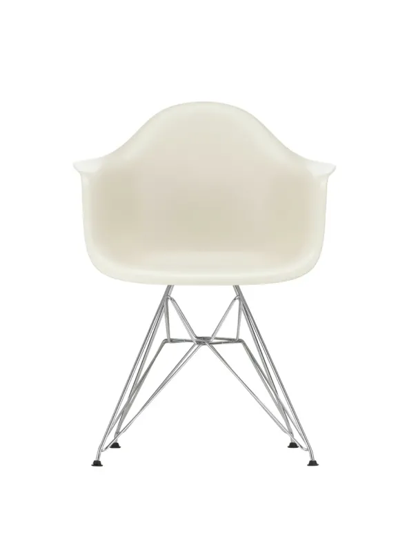Eames Plastic Armchair DAR, forkromet fra Vitra